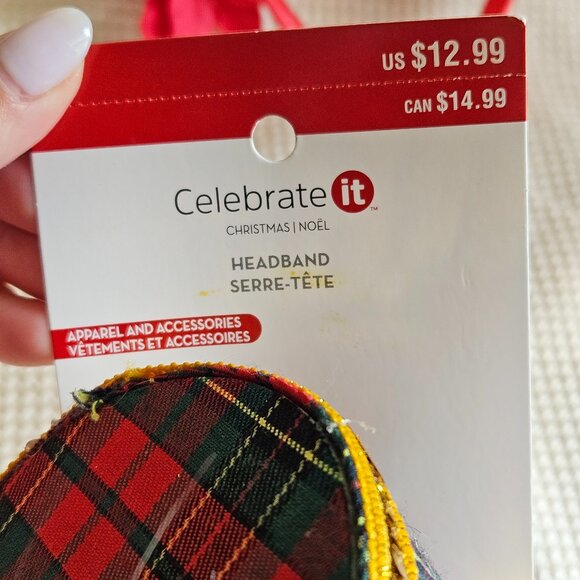 Ashland Christmas 4 Piece Set - Two Headbands, Scrunchies and lollypop necklace - Picture 11 of 14